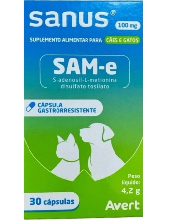 SANUS 100MG CAPS X 30