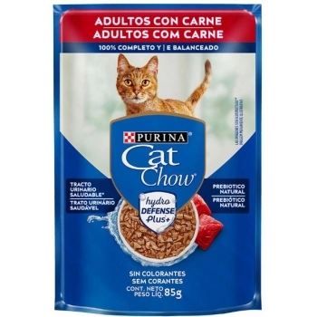 CAT CHOW ADULTOS CARNE 15X85G N1 XI