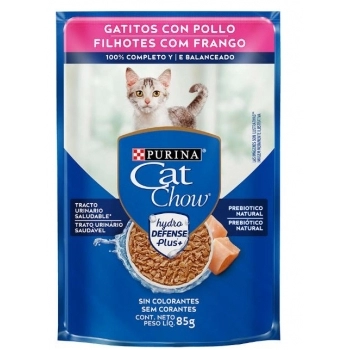CAT CHOW FILHOTES FRANGO 15X85G N1 XI