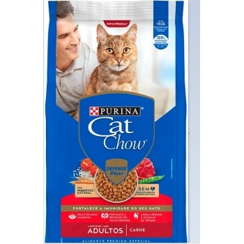 CAT CHOW PS ADULTOS CARNE 10X1KG N2 BR