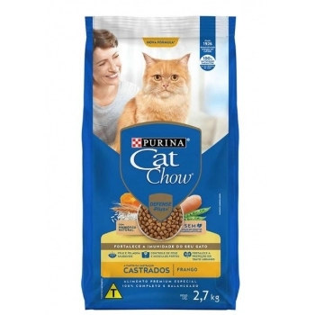 CAT CHOW PS CASTRADOS FRANGO 5X2,7KG BR