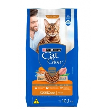 CAT CHOW PS CASTRADOS PEIXE 10,1KG BR