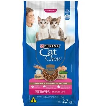 CAT CHOW PS FILHOTES FRANGO 5X2,7KG BR