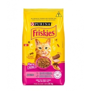 FRISKIES MIX CARNE ADULTO 20KG BR