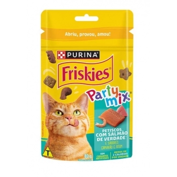 FRISKIES PETISCOS SALMAO 15X80G BR