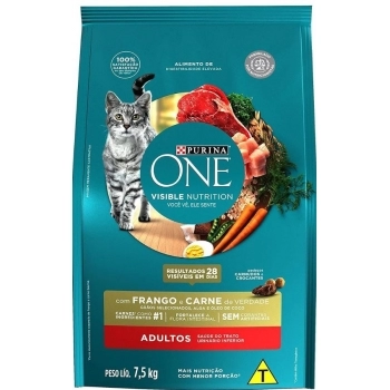 ONE ADULTO MDGD FRANGO & CARNE 7,5KG BR