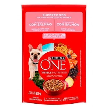 ONE CAES SUPERFOODS ADLT E FILH 15X85GXI