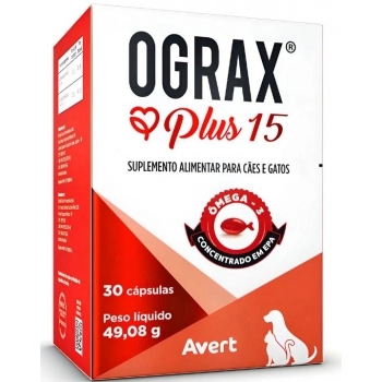 OGRAX PLUS 15 CAP X 30