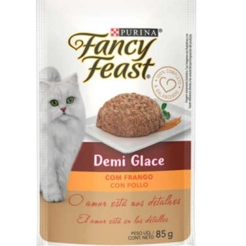 FANCY FEAST DEMI GLACE FRANGO 15X85GN1XI