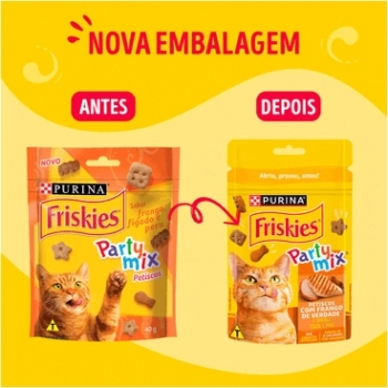 FRISKIES PETISCOS FRANGO 15X40G N1 BR