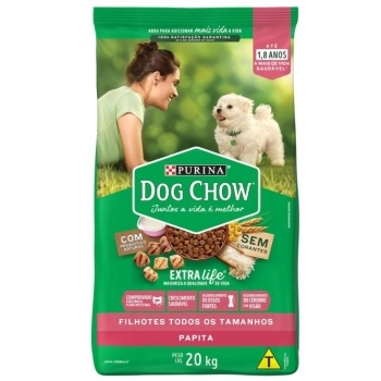 DOG CHOW PAPITA EXTRA LIFE 20KG BR