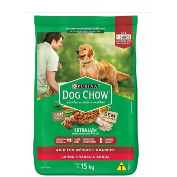 DOG CHOW ADLTPS EXTRALIFE FRGARZ 15KG BR