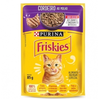 FRISKIES CORDEIRO AO MOLHO 15X85G BR