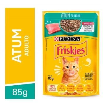 FRISKIES ATUM AO MOLHO 15X85G BR