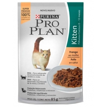 PRO PLAN KITTEN FRANGO 15X85G BR
