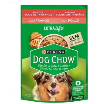 DOG CHOW ADLTRPFRANGO AO MOLHO 15X100GBR