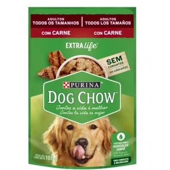 DOG CHOW ADLTRP CARNE AO MOLHO 15X100GBR