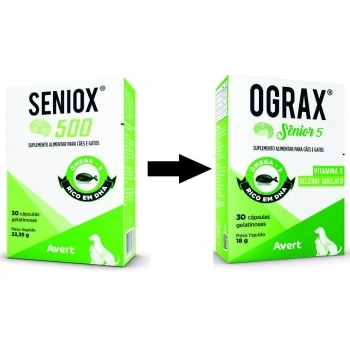 OGRAX SENIOR 5 CAP X 30