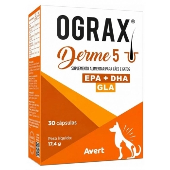 OGRAX DERME 5 X 30 CAP