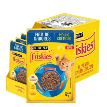 FRISKIES MAR DE SABORES 15X80G BR