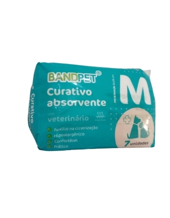 BANDPET M NÃO ESTERIL X 7