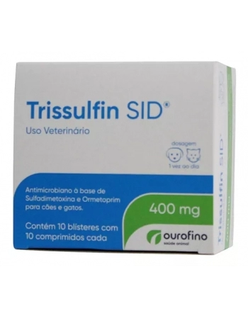 TRISSULFIN SID CART 400MG