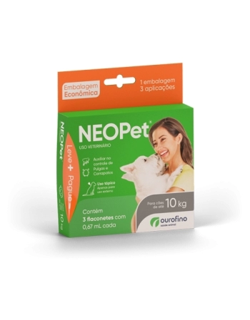 NEOPET ATÉ 10KG (0,67ML) - COMBO