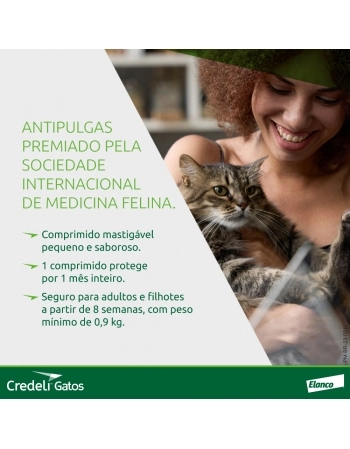 CREDELI GATOS 48MG X 1CP